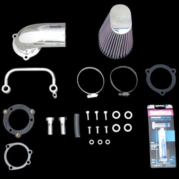 63-1126P K&N エアーチャージャー スムース 07年-17年 XL クローム HD店