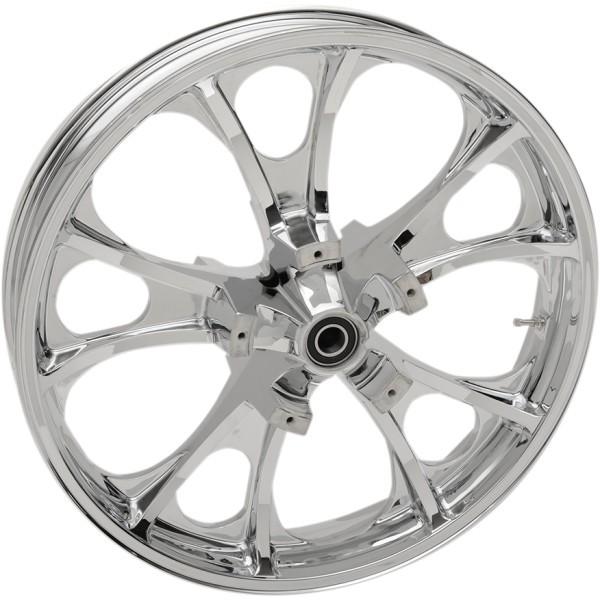 0201-2206 COASTAL MOTO フロントホイール 21x3.5 ラルゴ 08年-21年 FLH ABS無 クローム HD店