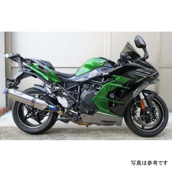 0222-KG8-50 ビート BEET ナサートエボリューション TYPE2 スリップオンマフラー 22年以降 Ninja H2 SX SE クリアチタン HD店の画像