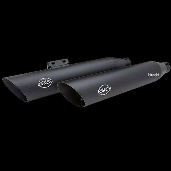 【メーカー在庫あり】 550-1021-NJ S&S スラッシュカット スリップオンマフラー　車検対応 ブラック FXBB HD店