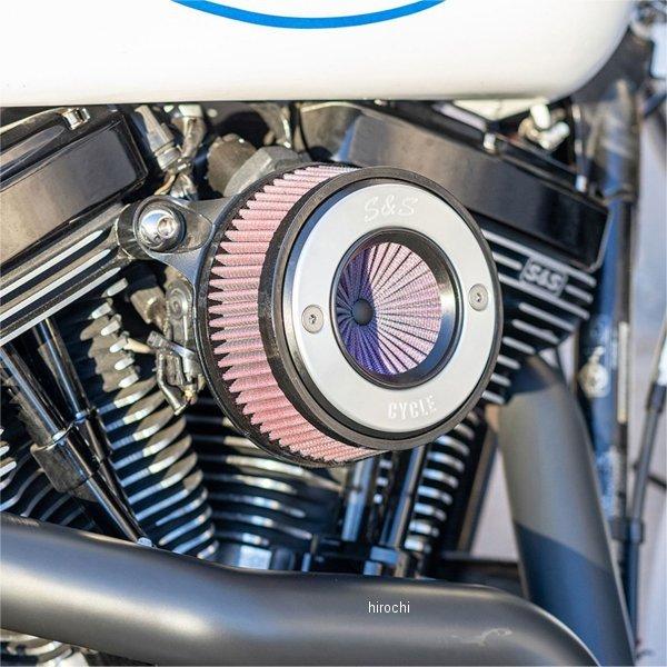 【メーカー在庫あり】 170-0716 S\u0026Sサイクル S\u0026S Cycle ステルスエアスティンガーキット リングカバー 01年-17年 ビッグツイン HD店の画像