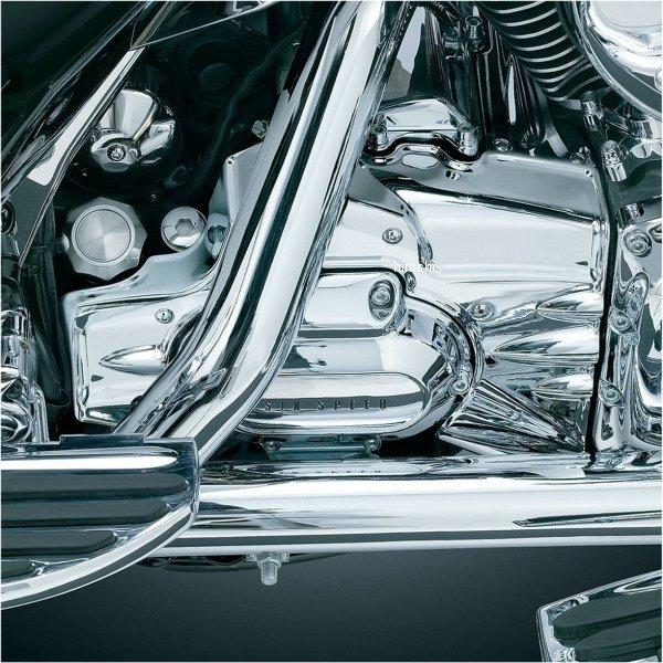 【メーカー在庫あり】 7876 kuryakyn クリアキン クリアキン トランスミッションシュラウド クローム 07-08y ツアラー HD店 クリアキン トランスミッションシュラウド HD店