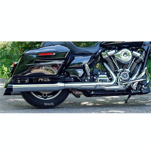 【メーカー在庫あり】 550-1011 S\u0026S Mk45スリップオンマフラー クローム+ブラックカトラス 17年以降 M8ツアラー HD店の画像