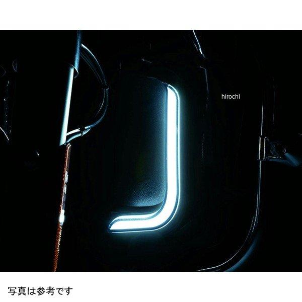 【メーカー在庫あり】 kur2956 クリアキン Kuryakyn Tracer LEDロワーフェアリングアクセント ボディ：クローム /点灯：ホワイト/アンバー HD店_2
