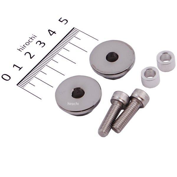 【メーカー在庫あり】 039002 ポッシュ POSH アッパーカウルキャップホルダー NASAタイプ ZZR1100D 2個入り クローム HD店 |  | 01