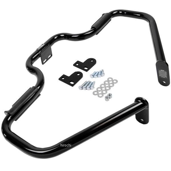 Harley Davidson - 【USA棚卸し資産あり】 0505-1199 リンドバイ LINDBY 発動機かばい立て マルチ赤ちょうちん 11年今後 XL1200X、1200C 黒 固定ディスク店 バイク-フレーム-エンジンガード