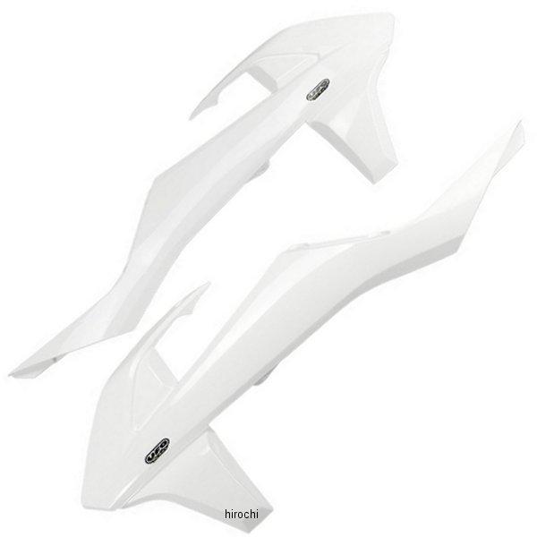 【USA在庫あり】 0520-1467 ユーフォープラスト UFO PLAST ラジエーターカバー 16年-18年 KTM SX 白 HD店