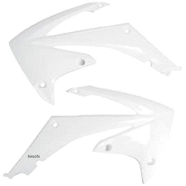 【USA在庫あり】 0520-2429 ユーフォープラスト UFO PLAST ラジエーターカバー 16年-18年 KX450F 白 HD店