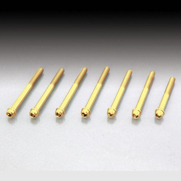 060-1123320 キタコ ビビッドボルト24Kセット クランクケース用 モンキー / ゴリラ / モンキーバハ HD店 | KITACO