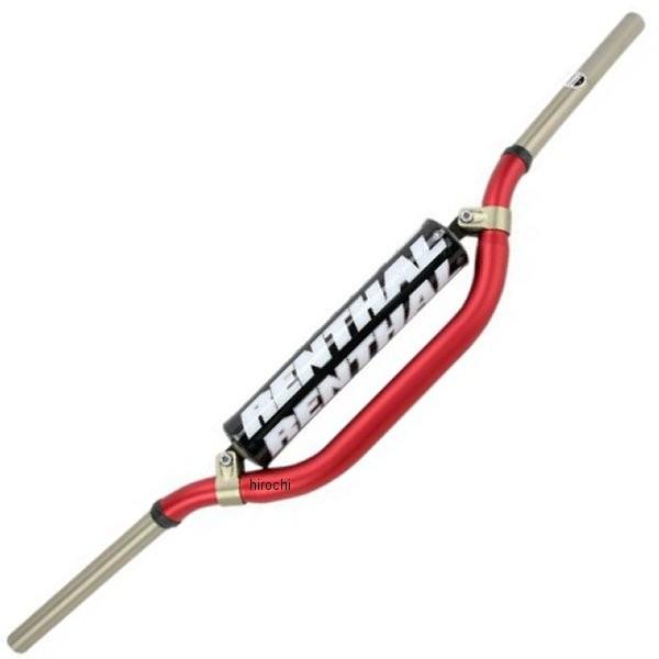 0601-0223 レンサル RENTHAL 22mm ハンドルバー Reed/ Windham 998 赤 HD店