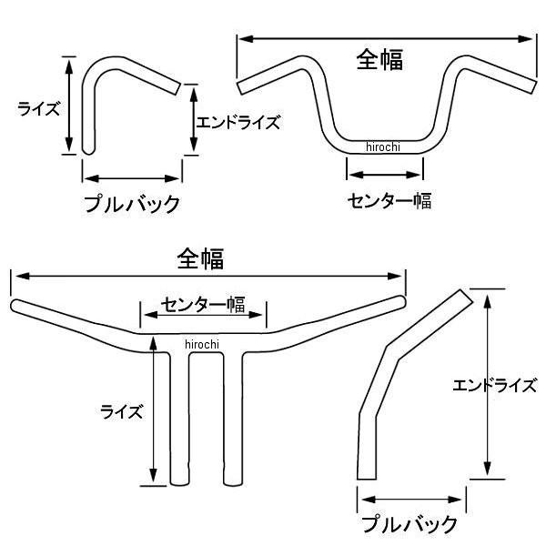 【USA在庫あり】 0601-2620 エムゴ EMGO 7/8インチ ハンドルバー 3.25インチ スポーツ ストリート クローム HD店｜hirochi2｜02