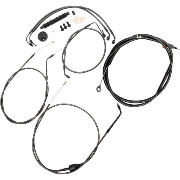 0610-1563 LAチョッパーズ LA Choppers ケーブル標準キット Midnight 96年-07年 FLHR 15-17インチ用 HD店