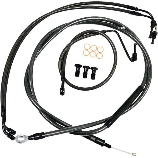 0610-1569 LAチョッパーズ LA Choppers ケーブル標準キット Midnight 08年-13年 FLH ABS無 15-17インチ用 HD店