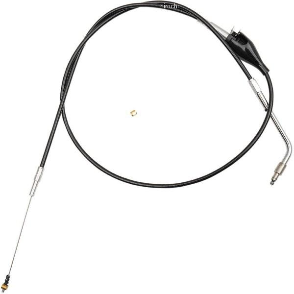 【USA在庫あり】 0651-0742 LAチョッパーズ LA Choppers アイドルケーブル 黒 96年-07年 FLHT ミニエイプバー用 HD店