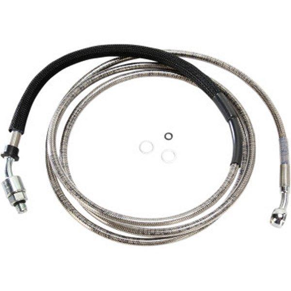 【USA在庫あり】 0661-0009 DRAG クラッチケーブル 13年-16年 CVO +12インチ 82.125インチ ステンレス HD店