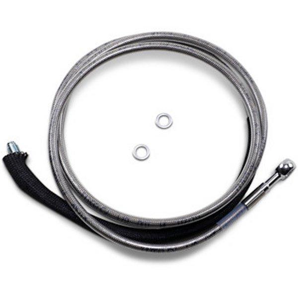 【USA在庫あり】 0661-0051 DRAG クラッチケーブル 17年以降 FLHT +2インチ 72.125インチ ステンレス HD店