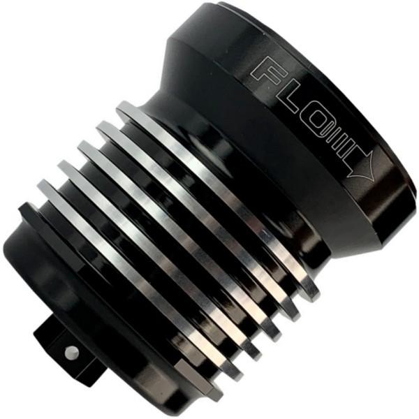 【USA在庫あり】 0712-0645 PCレーシング PC Racing FLO オイルフィルター スピンオン 黒/ポリッシュ HD店