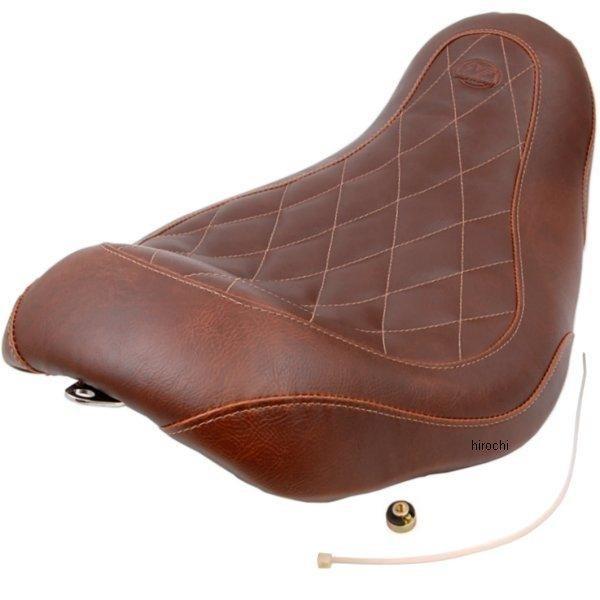 【USA在庫あり】 0803-0397 マスタング Mustang シート ソロ ワイド Tripper FXD 茶 ダイヤモンド HD店 | Harley Davidson | 01