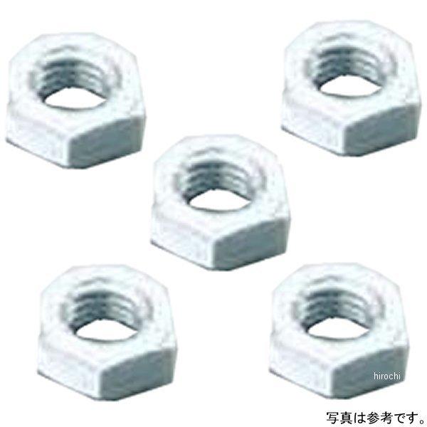 【メーカー在庫あり】 0900-001-08001 キタコ 六角ナット3種薄型 M3 ユニクロ 5個入り HD店 | KITACO