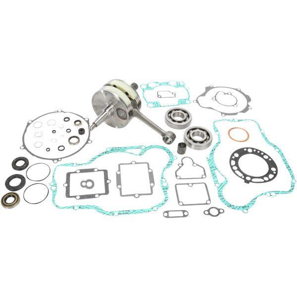 Rods Usa在庫あり クランクシャフト Hot クランクシャフト ボトムエンドキット 0921 0304 ベアリング ガスケット付き ホットロッド 02年 03年 車 バイク 自転車 Kx250 Hd店