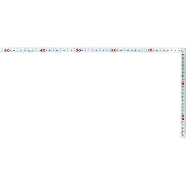 【メーカー在庫あり】 10030 シンワ測定(株) シンワ 曲尺シルバー50cm鉄工用 HD店｜hirochi2