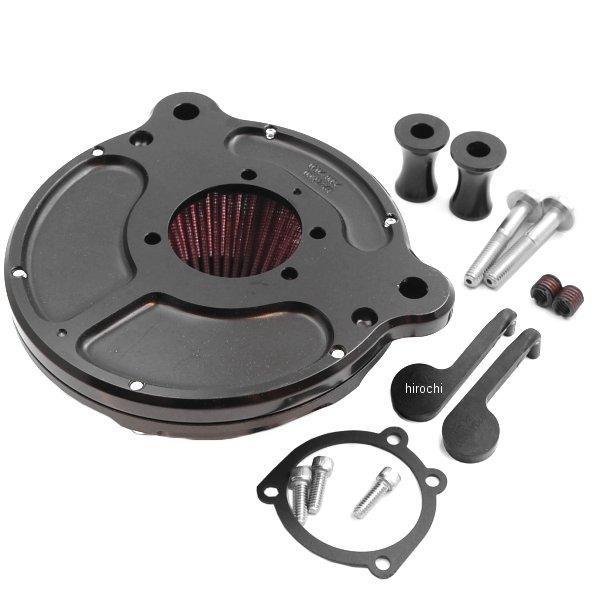 【USA在庫あり】 1010-1324 パフォーマンスマシン エアクリーナー MAX HP 93年-17年 Big Twin 黒(つや消し) HD店_1