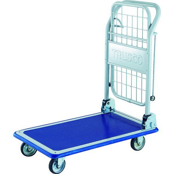 【メーカー在庫あり】 1014NA トラスコ中山(株) TRUSCO プレス製台車 ドンキーカート 折畳式簡易2段 HD店の画像