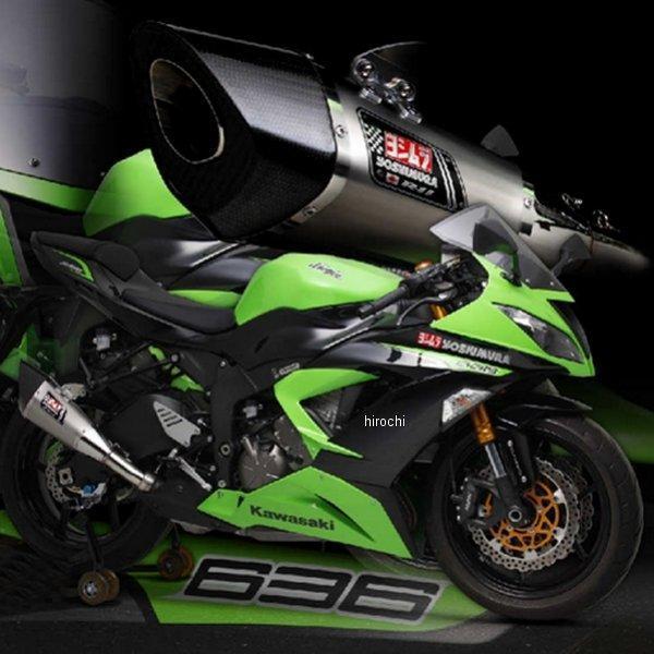 【メーカー在庫あり】 110-264-5E80B ヨシムラ R-11 サイクロン EXPORT SPEC スリップオンマフラー 09年-12年 ZX-6R 、13年以降 ZX636F  (STB) HD店の画像
