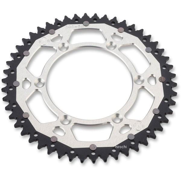 【USA在庫あり】 1210-1464 ムースレーシング MOOSE RACING リア スプロケット デュアル 49T 84年-17年 CR250R、CRF250R シルバー HD店