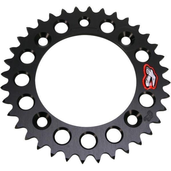 【USA在庫あり】 1211-1208 レンサル RENTHAL リア スプロケット 36T/415 09年以降 KTM 50SX アルミ 黒 HD店