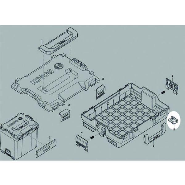 【メーカー在庫あり】 1600A0192D ボッシュ(株) ボッシュ スタッキングL-BOXX HD店｜hirochi2