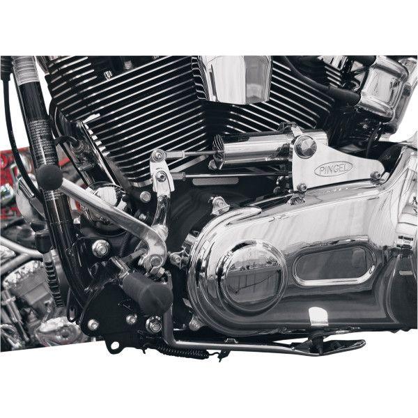 Harley Davidson - 【USA店卸し資産あり】 1601-0179 ピン先だつもの PINGEL ボルトオン 速力度 シフター 一揃いの道具 07年将来 FLST、FXST、FLS、FXS 固定ディスク店