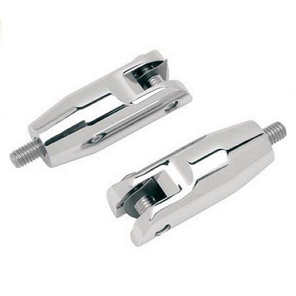 【USA在庫あり】 1620-0107 アクトロニクス Accutronix パッセンジャーペグ 取付金具 93年以降 FLHT クローム HD店