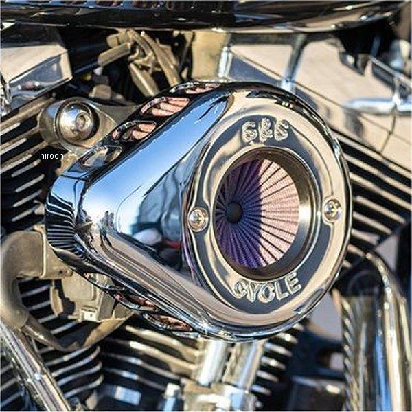 【メーカー在庫あり】 170-0719A S&Sサイクル S&S Cycle エアスティンガー エアクリーナー ティアドロップ 08年-16年 ツーリング HD店_1