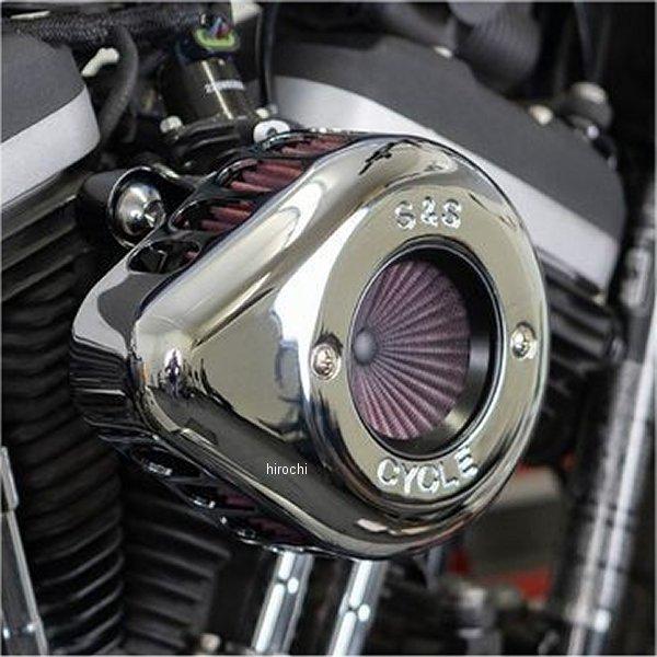 【メーカー在庫あり】 170-0725A S&Sサイクル S&S Cycle エアスティンガー エアクリーナー ティアドロップ 07年-21年 スポーツスター クローム HD店_1
