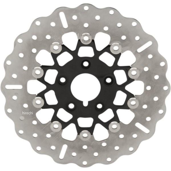 【USA在庫あり】 1710-3085 EBC イービーシー ローター 11.5インチ フロント ワイド 黒/クローム 10ボタン コンター HD店