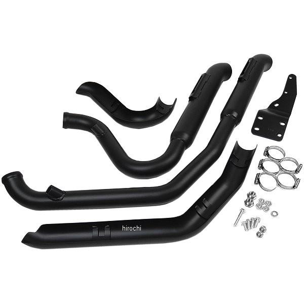 【USA在庫あり】 1800-1167 バッサニ Bassani フルエキゾースト ファイアースイープ 06年-17年 ダイナ 黒 HD店