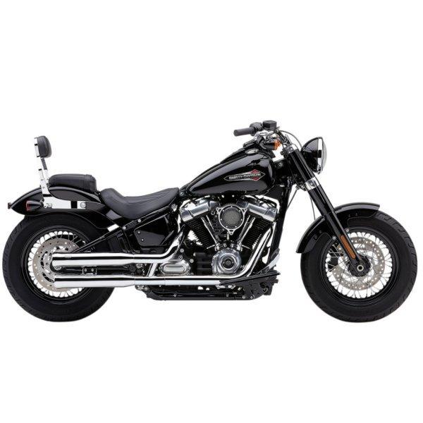 【USA在庫あり】 1801-1267 コブラ COBRA 3インチ スリップオンマフラー NH FLHC/FLDE クローム HD店の画像