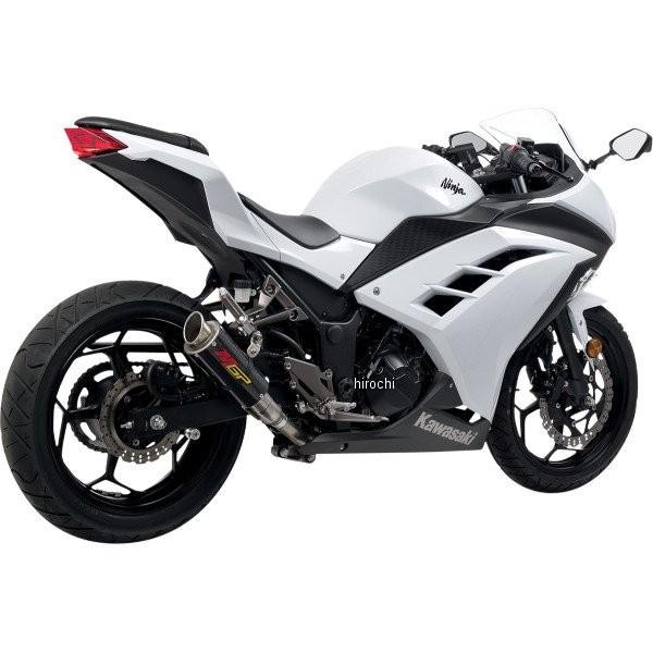 【USA在庫あり】 1811-2538 ホットボディーズ HOT BODIES スリップオンマフラー MGP ロールドチップ 13年-17年 ニンジャ300R カーボン/ステン HD店