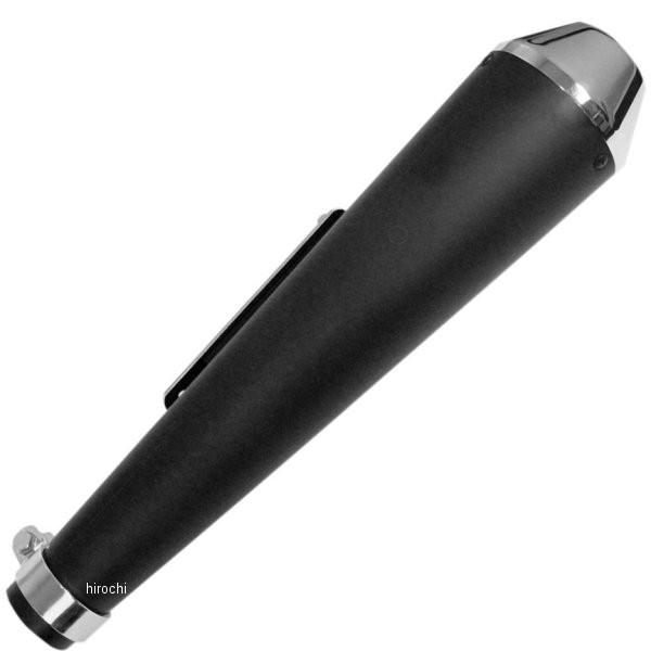 【USA在庫あり】 1811-3020 エムゴ EMGO スリップオンマフラー テープロッド メガホン 1.75インチ 黒 HD店