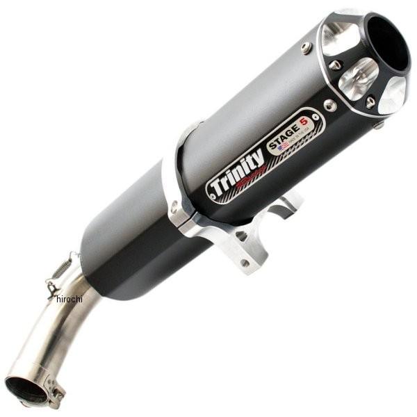 【USA在庫あり】 1831-0686 トリニティー Trinity Racing スリップオンマフラー 16年以降 YXZ1000R アルミ 黒 HD店