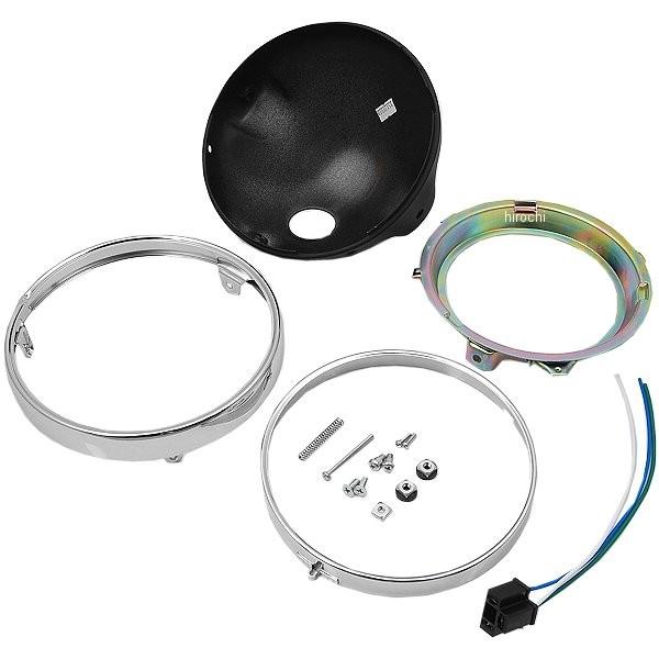 【USA在庫あり】 2001-0820 エムゴ EMGO ヘッドライト 7インチ ハウジングのみ 黒 HD店