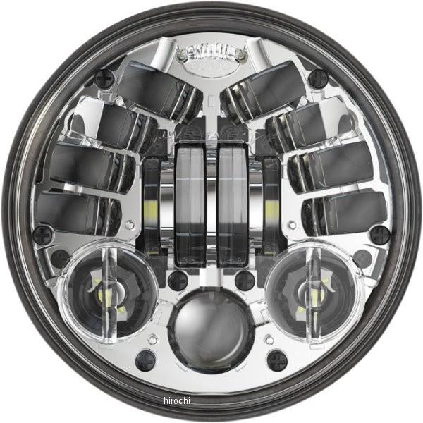 【USA在庫あり】 2001-1780 J.W スピーカー J.W. Speaker LED ヘッドライト 5.75インチ アダプティブ2 H4 クローム HD店_1