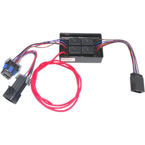 【USA在庫あり】 2010-1355 ナムズ NAMZ トレーラーアイソレータハーネス 5線式 14年-18年 インディアン HD店