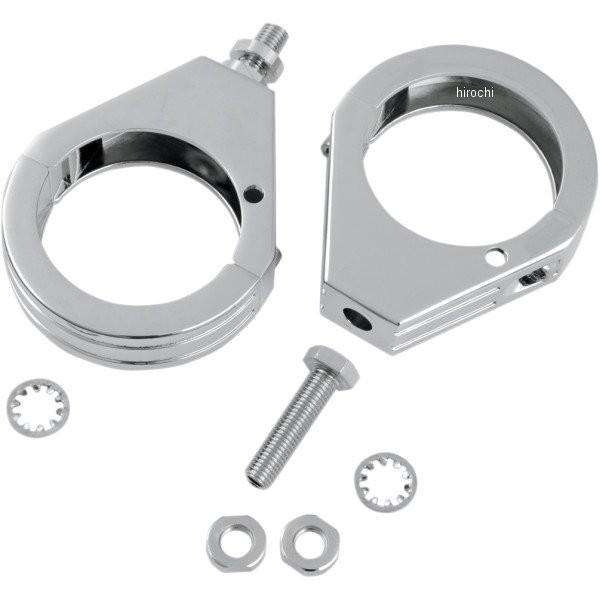 【USA在庫あり】 2040-0461 DRAG ウインカー フォーク クランプ 49mm (左右ペア) HD店