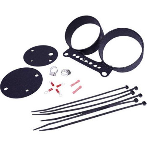 【USA在庫あり】 2210-0545 DRAG デュアルメーターマウントキット リンクルブラック 67294-95A HD店