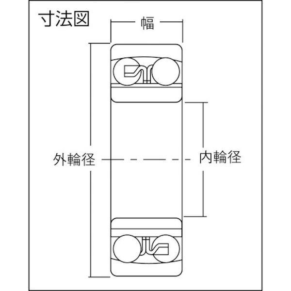 【メーカー在庫あり】 2214S NTN(株) NTN A 小径小形ボールベアリング HDの画像