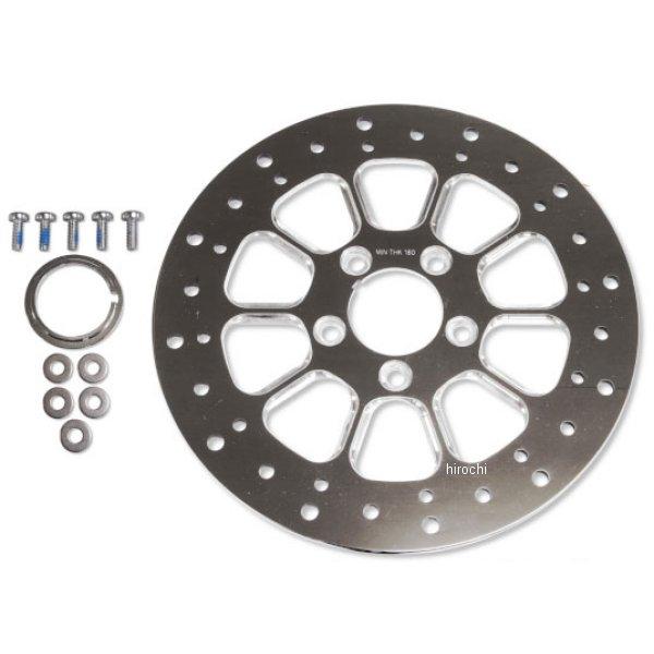 【メーカー在庫あり】 23-0660-GC 23-0660 ガッツクローム V-TWIN 11.5インチ ディスク 10スポーク ステンレス 85年以降 HD店の画像