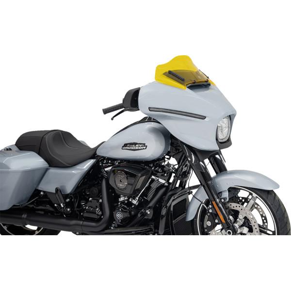 【USA在庫あり】 2310-0880 クロックワークス KLOCK WERKS ウインドシールド FLARE - 8" - イエロー 23-24 FLH HD店