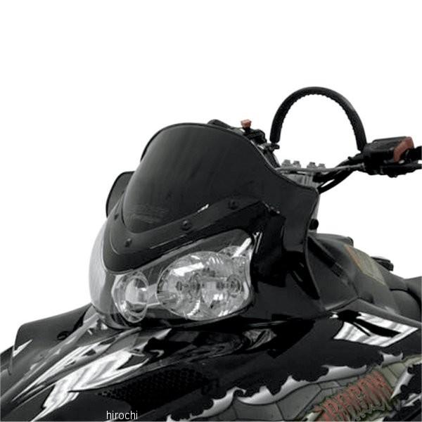 【USA在庫あり】 2318-0123 パワーマッド PowerMadd ウインドシールド コブラ 11.5インチ(292mm) ポラリス 黒 HD店